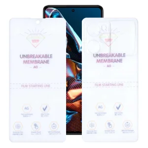 محافظ صفحه نمایش مات اپیکوی مدل Hydrogel-Matte مناسب برای گوشی موبایل شیائومی Poco X5 Pro به همراه محافظ پشت گوشی