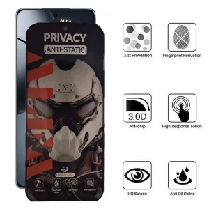 محافظ صفحه نمایش حریم شخصی اپیکوی مدل Alpha مناسب برای گوشی موبایل شیائومی Redmi Note 10 Pro Max/Note 10 Pro(India)/Note 10 Pro/Note 10 Lite