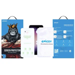 محافظ صفحه نمایش اِپیکوی مدل Hydrogel مناسب برای گوشی موبایل سامسونگ Galaxy S23 FE به همراه محافظ پشت گوشی