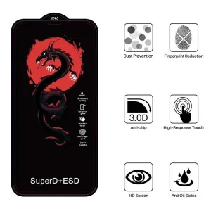 محافظ صفحه نمایش اِپیکوی مدل Dragon ESD مناسب برای گوشی موبایل اپل iPhone 13 / 13 Pro / 14
