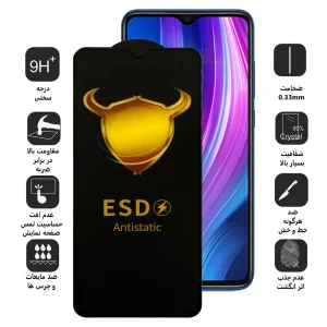 محافظ صفحه نمایش اپیکوی مدل ESD مناسب برای گوشی موبایل شیائومی  Redmi Note 8 Pro / Redmi Note 9 4G (china)