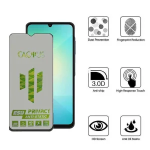 محافظ صفحه نمایش حریم شخصی اپیکوی مدل Cactus-ESD-Privacy مناسب برای گوشی موبایل سامسونگ Galaxy A06/A06s/A05s/A05/F05
