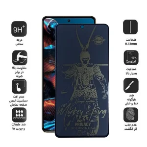 محافظ صفحه نمایش اپیکوی مدل wukong privacy مناسب برای گوشی موبایل شیائومی Poco X5 Pro /X5 /X4 Pro 5G /X3 Pro /X3 NFC /X3 /X2