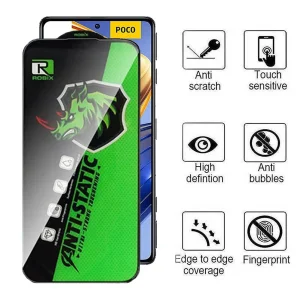 محافظ صفحه نمایش اپیکوی مدل Rhino Robix مناسب برای گوشی موبایل شیائومی Poco F6 Pro/F6/F5 Pro/F5