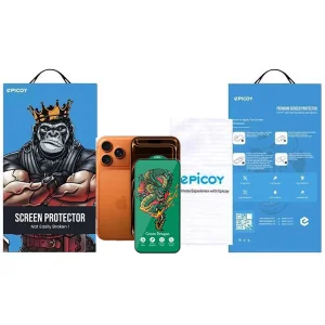 محافظ صفحه نمایش اپیکوی مدل Green Dragon ExplosionProof مناسب برای گوشی موبایل اپل iPhone 17 Pro /17 /16 Pro