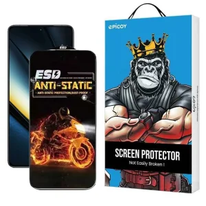 محافظ صفحه نمایش اپیکوی مدل  Fiery ESD مناسب برای گوشی موبایل شیائومی Poco F6 Pro/ Poco F6/ Redmi Turbo 3