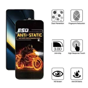 محافظ صفحه نمایش اپیکوی مدل  Fiery ESD مناسب برای گوشی موبایل شیائومی Poco F6 Pro/ Poco F6/ Redmi Turbo 3