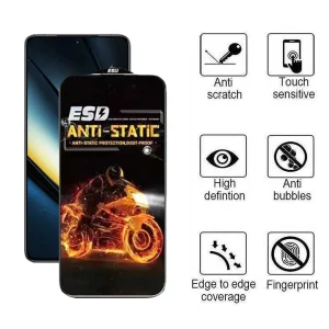 محافظ صفحه نمایش اپیکوی مدل  Fiery ESD مناسب برای گوشی موبایل شیائومی Poco F6 Pro/ Poco F6/ Redmi Turbo 3