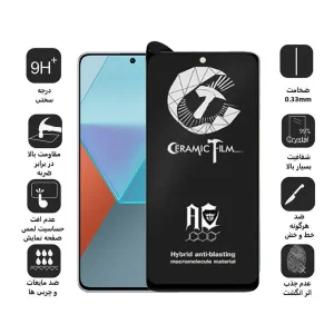 محافظ صفحه نمایش سرامیکی مات اپیکوی مدل CR7-M مناسب برای گوشی موبایل شیائومی Redmi Note 13 Pro 4G/5G /Note 13 4G/5G /Note 13R Pro