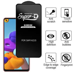 محافظ صفحه نمایش اپیکوی مدل Super 5D مناسب برای گوشی موبایل سامسونگ Galaxy A21s