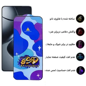 محافظ صفحه نمایش اپیکوی مدل Star ESD مناسب برای گوشی موبایل شیائومی F7 Ultra /F7 Pro /Redmi Note 14s