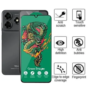 محافظ صفحه نمایش اپیکوی مدل Green Dragon ExplosionProof مناسب برای گوشی موبایل تی سی اچ Redmi 14c/Poco C75 / TCH One