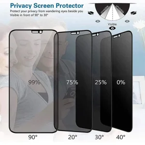 محافظ صفحه نمایش حریم شخصی اپیکوی مدل Alpha مناسب برای گوشی موبایل اپل iPhone 17 Pro / 17 / 16 Pro