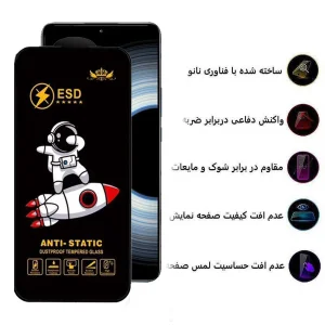 محافظ صفحه نمایش اپیکوی مدل Spaceship مناسب برای گوشی موبایل شیائومی Redmi K50 Ultra/ K50 Gaming/ K50 Pro/ K50 5G