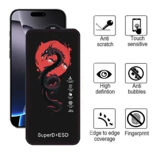 محافظ صفحه نمایش اپیکوی مدل Dragon ESD مناسب برای گوشی موبایل اپل iPhone 16 Pro Max
