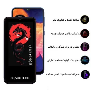 محافظ صفحه نمایش اپیکوی مدل Dragon ESD مناسب برای گوشی موبایل سامسونگ Galaxy A10/ A10s/ M10/ M10s