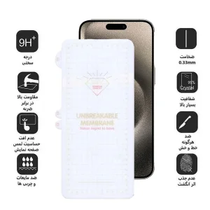 محافظ صفحه نمایش اپیکوی مدل Hydrogel مناسب برای گوشی موبایل اپل  iPhone 15 Pro Max