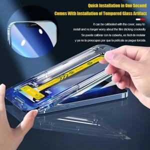 محافظ صفحه نمایش اپیکوی مدل Plasma easy install مناسب برای گوشی موبایل اپل iPhone 12 Pro Max
