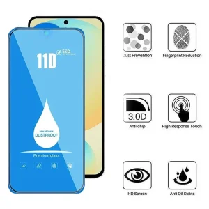 محافظ صفحه نمایش 11D اپیکوی مدل Blue ESD مناسب برای گوشی موبایل سامسونگ Galaxy S25 FE / A55 / A35