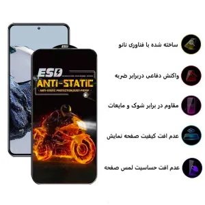 محافظ صفحه نمایش اِپیکوی مدل Fiery ESD مناسب برای گوشی موبایل شیائومی Mi 12T Pro / Mi 12T / Mi 11T Pro / Mi 11T / Mi 10T Lite