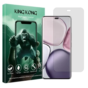 محافظ صفحه نمایش مات کینگ کونگ مدل هیدروژلی مناسب برای گوشی موبایل آنر X9c