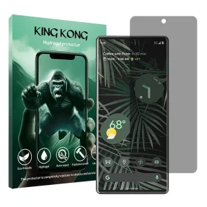 محافظ صفحه نمایش حریم شخصی کینگ کونگ مدل Tough مناسب برای گوشی موبایل گوگل Pixel 6 Pro