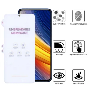 محافظ صفحه نمایش مات اپیکوی مدل Hydrogel-Matte مناسب برای گوشی موبایل شیائومی Poco X3 Pro/ Poco X3 NFC/ Poco X3/ Poco M2 Pro