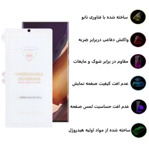 محافظ صفحه نمایش اِپیکوی مدل Hydrogel مناسب برای گوشی موبایل سامسونگ Galaxy Note 20 Ultra