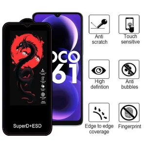 محافظ صفحه نمایش اپیکوی مدل Dragon ESD مناسب برای گوشی موبایل شیائومی Poco C61