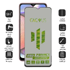 محافظ صفحه نمایش حریم شخصی اپیکوی مدل Cactus-ESD-Privacy مناسب برای گوشی موبایل سامسونگ Galaxy A10s