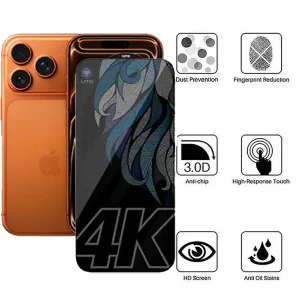 محافظ صفحه حریم شخصی نمایش اِپیکوی مدل Lion stereo Vision Pro Pri مناسب برای گوشی موبایل iPhone 17 Pro Max