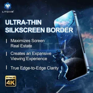 محافظ صفحه حریم شخصی نمایش اِپیکوی مدل Lion stereo Vision Pro Pri مناسب برای گوشی موبایل iPhone 17 Pro Max