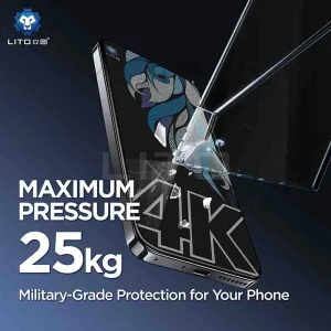 محافظ صفحه حریم شخصی نمایش اِپیکوی مدل Lion stereo Vision Pro Pri مناسب برای گوشی موبایل iPhone 17 Pro Max