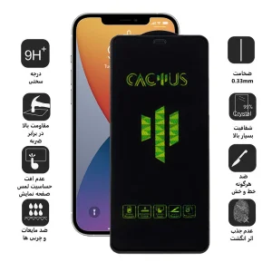 محافظ صفحه نمایش اپیکوی مدل Cactus مناسب برای گوشی موبایل اپل iPhone 12 Pro Max