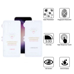 محافظ صفحه نمایش اپیکوی مدل Hydrogel مناسب برای گوشی موبایل سامسونگ Galaxy S23  به همراه محافظ پشت گوشی