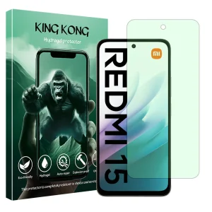 محافظ صفحه نمایش آنتی گرین کینگ کونگ مدل Eye care مناسب برای گوشی موبایل شیائومی Redmi 15 4G