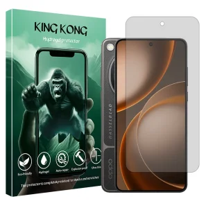 محافظ صفحه نمایش شفاف کینگ کونگ مدل هیدروژلی مناسب برای گوشی موبایل اوپو Find X9 Ultra
