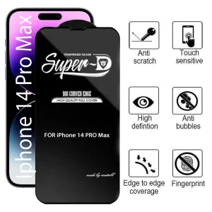 محافظ صفحه نمایش اپیکوی مدل Super 5D مناسب برای گوشی موبایل اپل iPhone 14 Pro Max