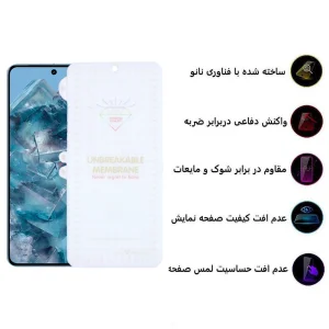 محافظ صفحه نمایش اپیکوی مدل Hydrogel مناسب برای گوشی موبایل گوگل Pixel 8 Pro