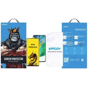 محافظ صفحه نمایش اپیکوی مدل Golden Dragon مناسب برای گوشی موبایل سامسونگ Galaxy S21 FE 5G