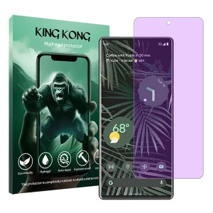 محافظ صفحه نمایش ضداشعه بنفش کینگ کونگ مدل Tough مناسب برای گوشی موبایل گوگل Pixel 6 Pro