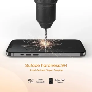 محافظ صفحه نمایش حریم شخصی اپیکوی مدل Knight Privacy مناسب برای گوشی موبایل اپل iPhone 11 Pro/ X/ XS