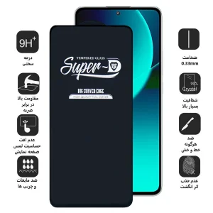محافظ صفحه نمایش اِپیکوی مدل Super 5D مناسب برای گوشی موبایل شیائومی 13T Pro  / 13T / Redmi K60 Ultra