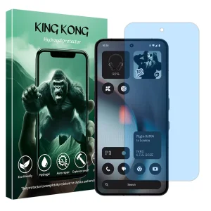 محافظ صفحه نمایش مات ضداشعه آبی کینگ کونگ مدل Tough مناسب برای گوشی موبایل ناتینگ Phone 3