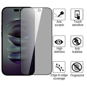محافظ صفحه نمایش حریم شخصی اپیکوی مدل Pry مناسب برای گوشی موبایل اپل iPhone 14 Pro Max