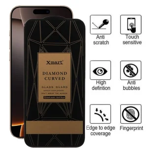 محافظ صفحه نمایش اپیکوی مدل Xmart Diamond Curved مناسب برای گوشی موبایل اپل iPhone 17 Pro/ 17/ 16 Pro