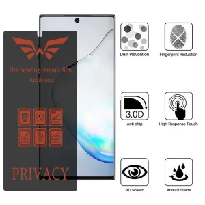 محافظ صفحه نمایش اِپیکوی مدل Nano-Privacy مناسب برای گوشی موبایل سامسونگ Galaxy Note10 Plus