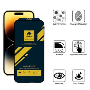 محافظ صفحه نمایش اپیکوی مدل Chelipa Anti-Static مناسب برای گوشی موبایل اپل iPhone 16 / 15