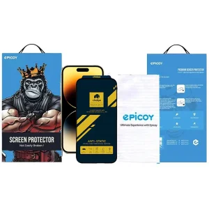 محافظ صفحه نمایش اپیکوی مدل Chelipa Anti-Static مناسب برای گوشی موبایل اپل iPhone 16 / 15