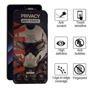 محافظ صفحه نمایش حریم شخصی اپیکوی مدل Alpha مناسب برای گوشی موبایل شیائومی Poco X7 Pro /X6 Pro / Redmi Note 14 /Turbo 4